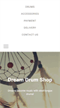 Mobile Screenshot of dream-drum.com